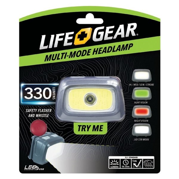 Life+Gear Headlight Cob 330L 41-3912